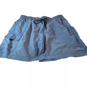 Tommy Bahama Relax style 5" Cargo Swim Short Men's size XL Blue